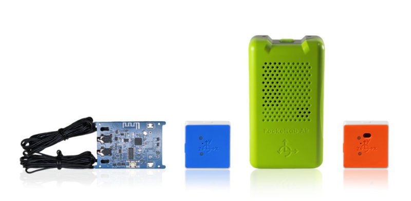 PocketLab: Hands-on, Remote-ready Learning Solutions for Your Futuristic Science Labs and Classrooms 1 Animation frame or timeline of AIoT learning in process