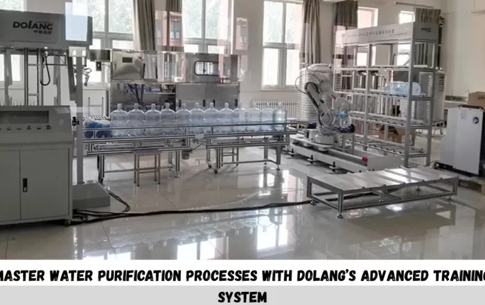 STEM teacher teaching students how to program a robotic arm