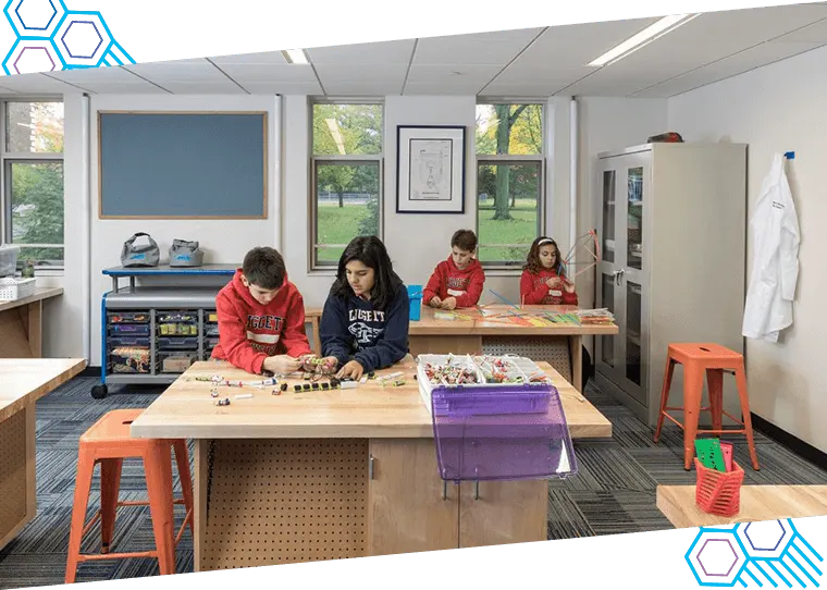 Learning space K-12 design for future classrooms