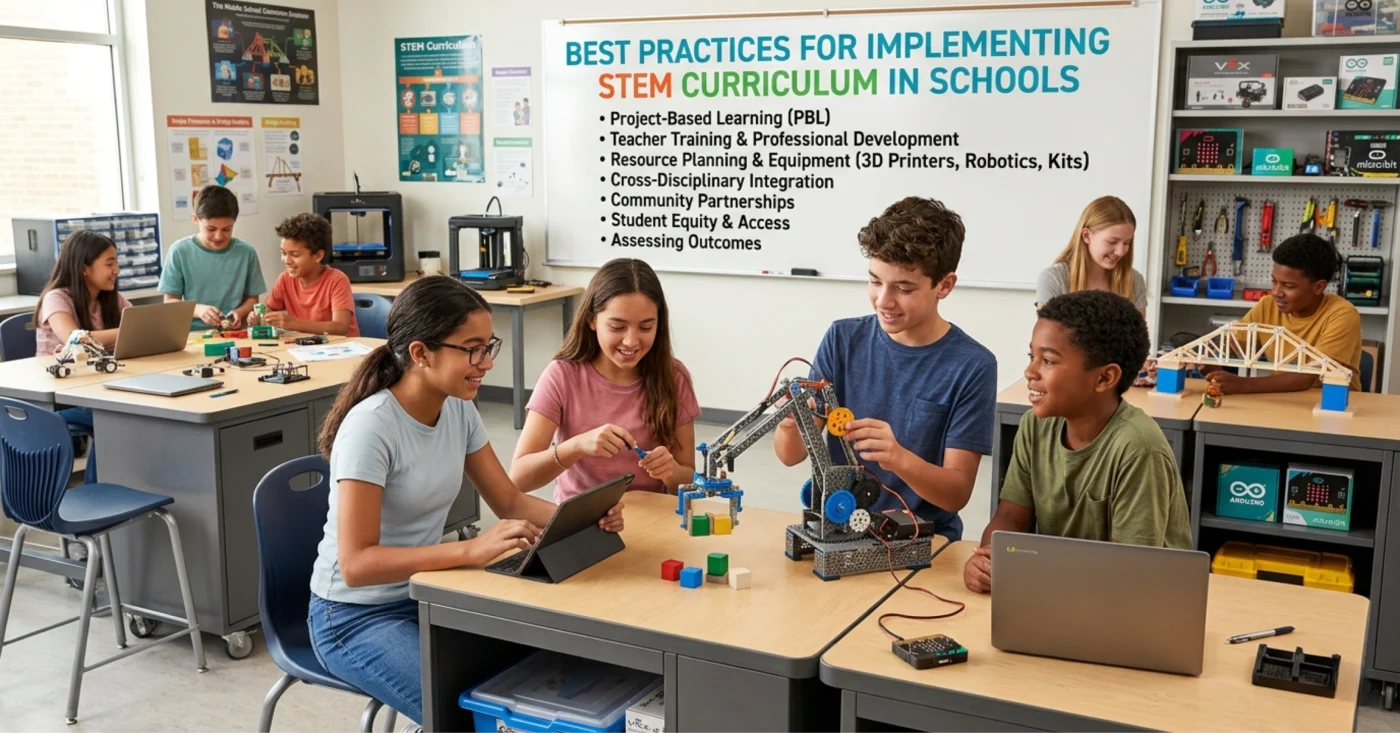 Best Practices for Implementing STEM Curriculum in Schools