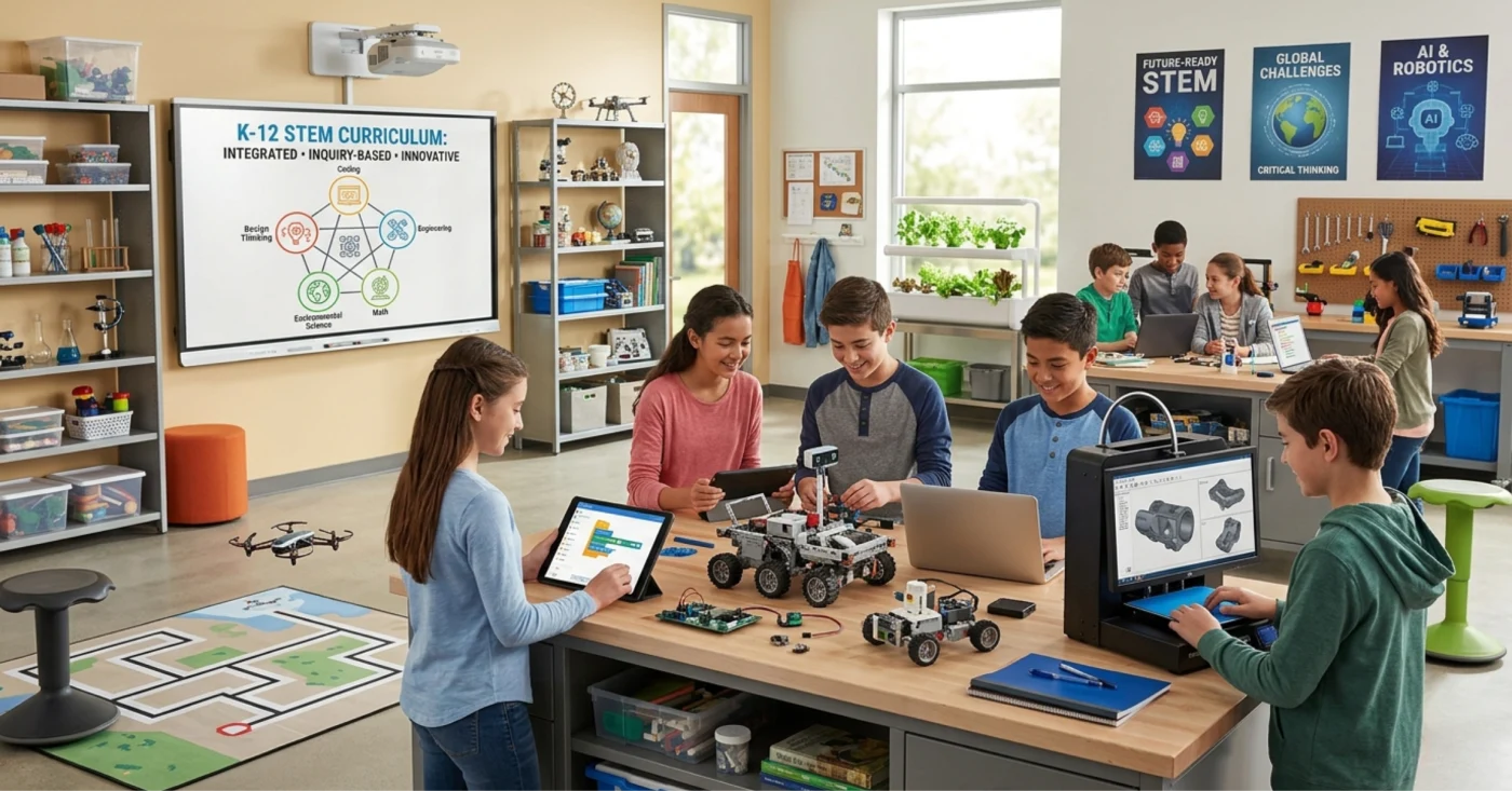 How to Design a Future-Ready K-12 STEM Curriculum