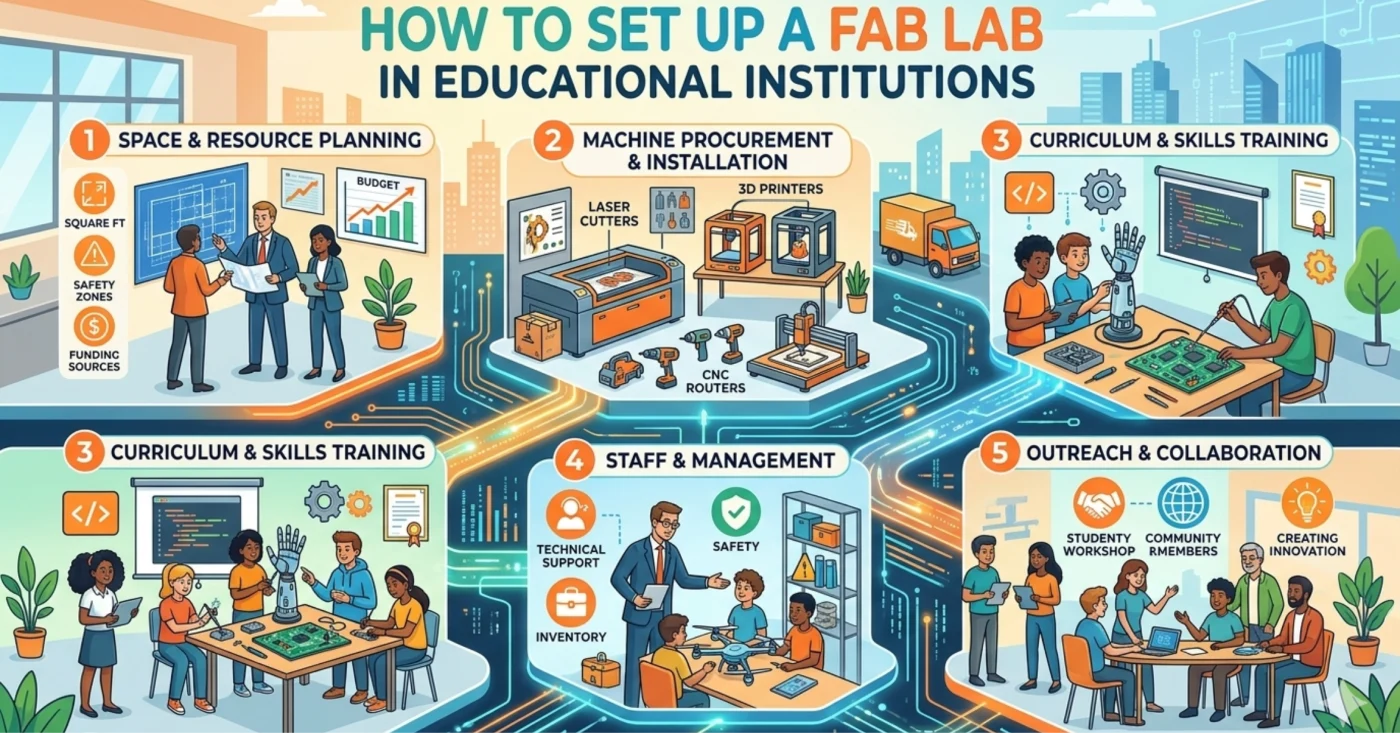 How to Set Up a Fab Lab in Educational Institutions