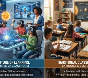 VR Classroom vs Traditional Classroom The Future of Learning 1