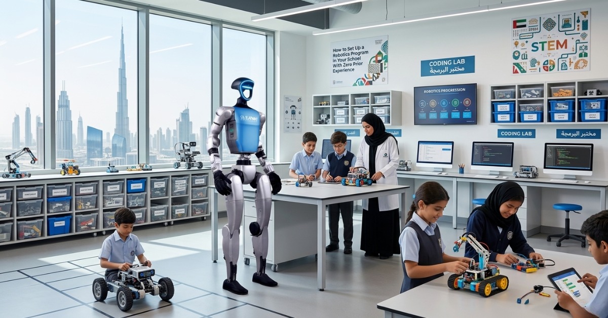 How to Set Up a Robotics Program in Your School With Zero Prior Experience