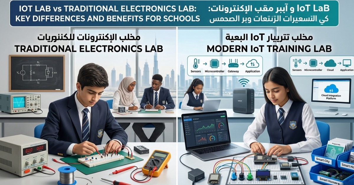 IoT Lab vs Traditional Electronics Lab: Key Differences and Benefits 1 1 16