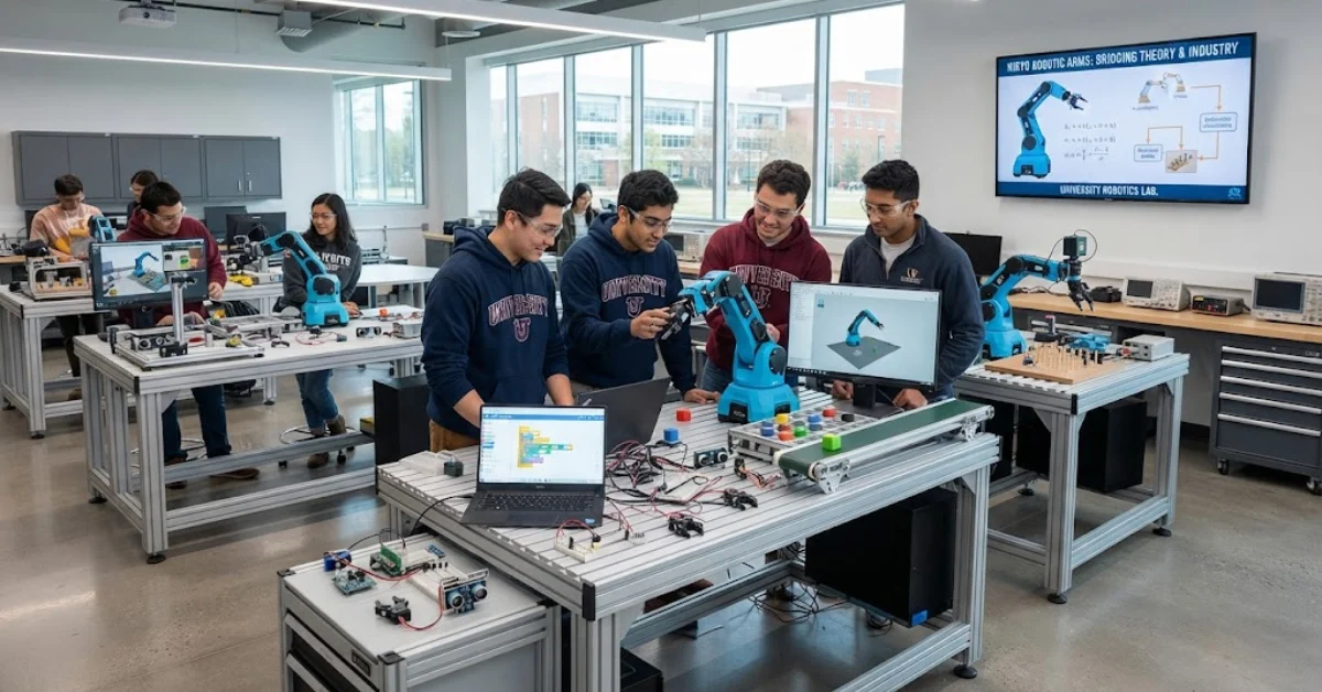 Why Niryo Robotic Arms Are Becoming the Standard for University Robotics Labs