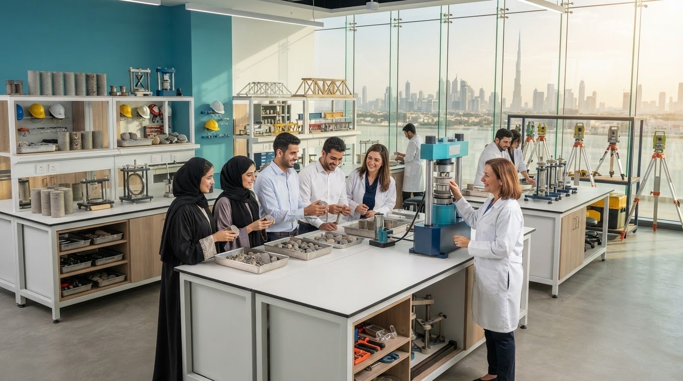 Civil Engineering Lab Setup in the UAE: A Strategic Buying Guide