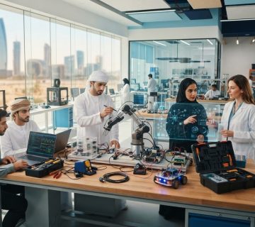Becoming a Leading Technology School in UAE Through Research Partnerships