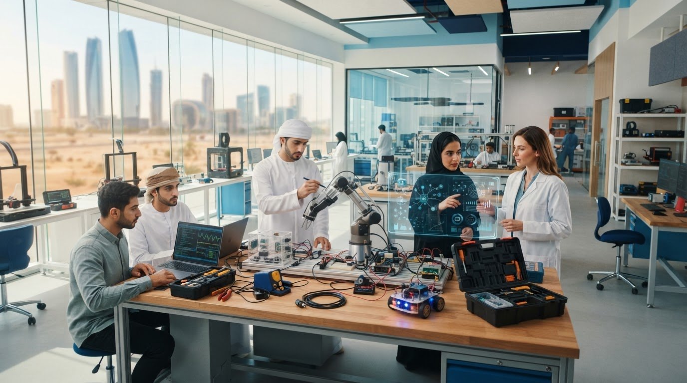 Becoming a Leading Technology School in UAE Through Research Partnerships