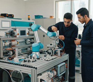 Industrial Robotics Vocational Training in Electrical and Fluid Systems