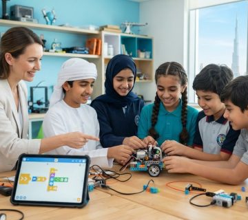 Robotics education partners UAE
