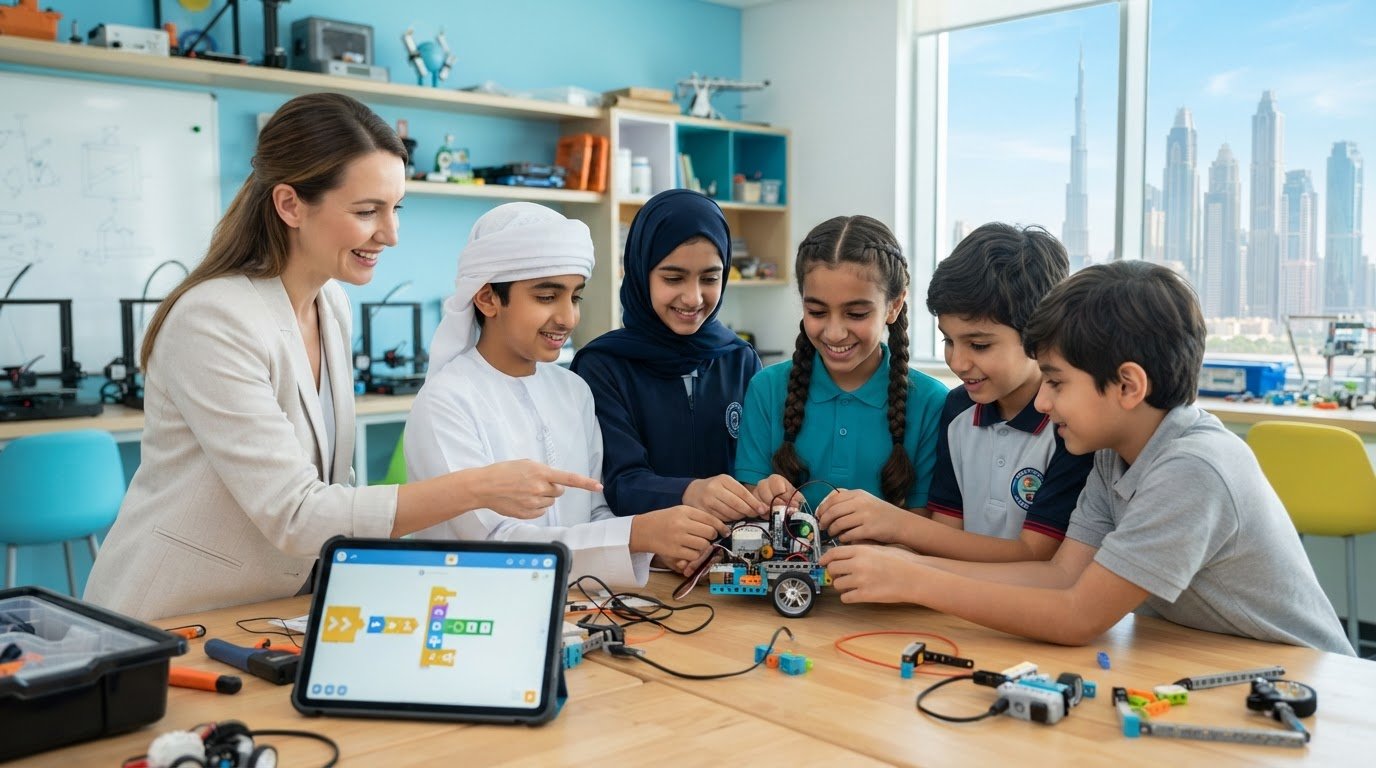 Robotics education partners UAE