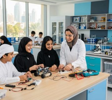 School laboratory modernization in the GCC: Building technical capacity